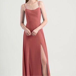 Jenny Yoo Kiara Dress in Dusty Rose (US 6)